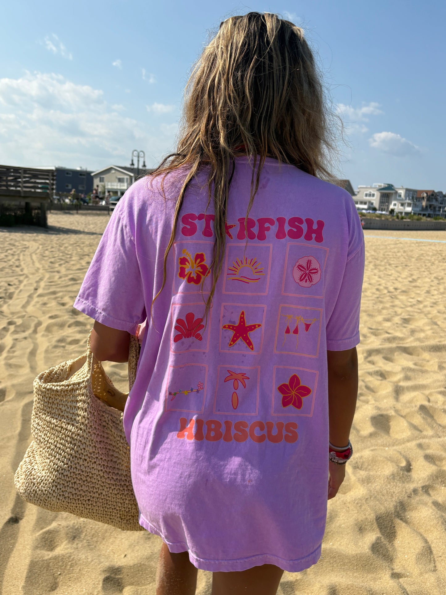 Starfish Hibiscus Classic T - Tropical Pink